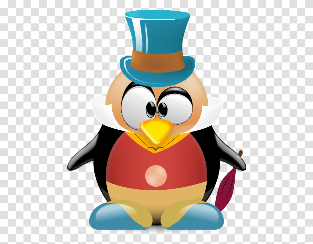 Tux Honnetet Penguins Disney Characters Costume Hat, Bird, Animal, Snowman, Winter Transparent Png