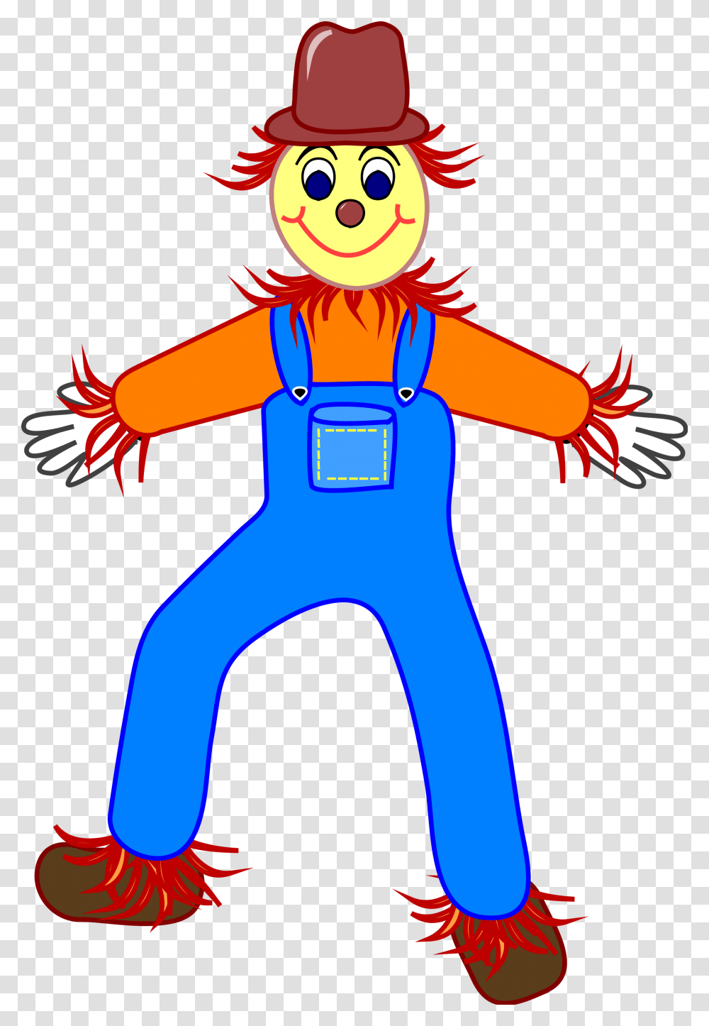 Tux Paint Scarecrow, Costume, Mascot, Face Transparent Png
