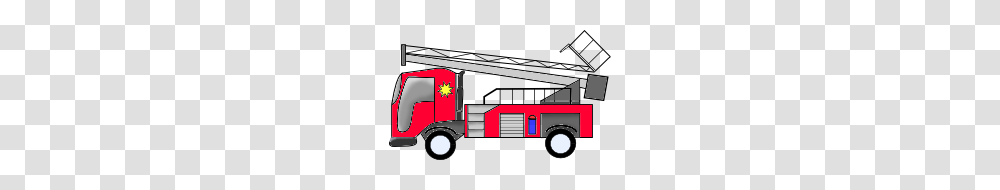 Tux Paint, Truck, Vehicle, Transportation, Fire Truck Transparent Png