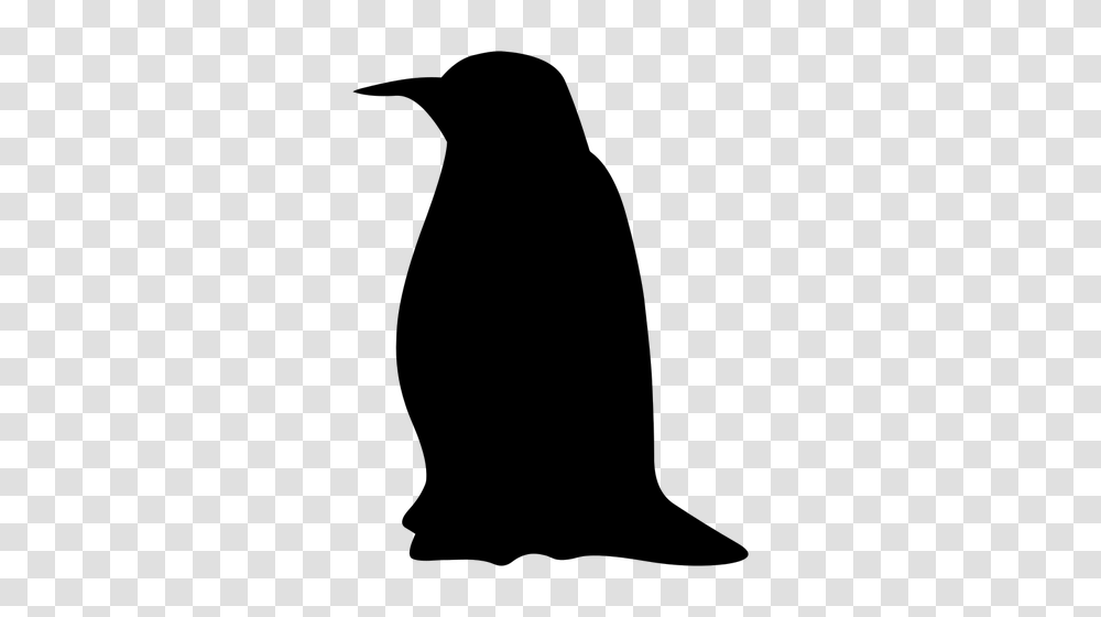 Tux Silhouette, Gray, World Of Warcraft Transparent Png