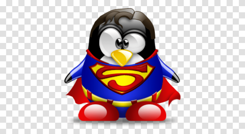 Tux Supermanpng Roblox Linux Tux Superhroe, Bird, Animal, Penguin, Graphics Transparent Png