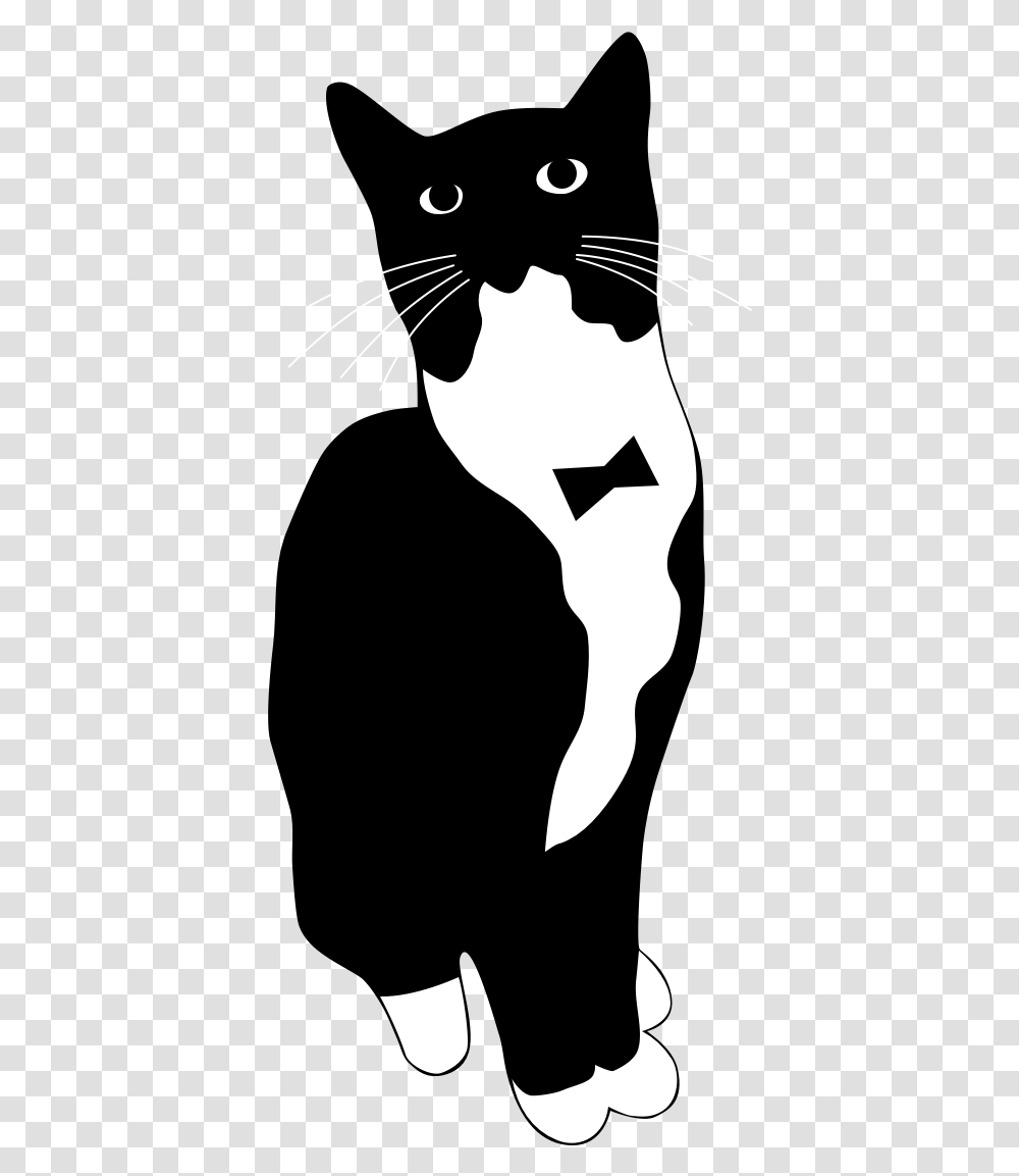 Tuxedo Cat Games Tuxedo Cat Clip Art, Hand, Stencil, Person, Human Transparent Png