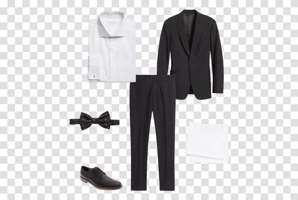 Tuxedo, Shoe, Shirt, Suit Transparent Png