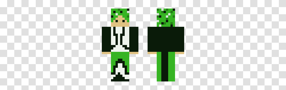 Tuxedo Creeper Minecraft Skins, Green, First Aid, Plant Transparent Png