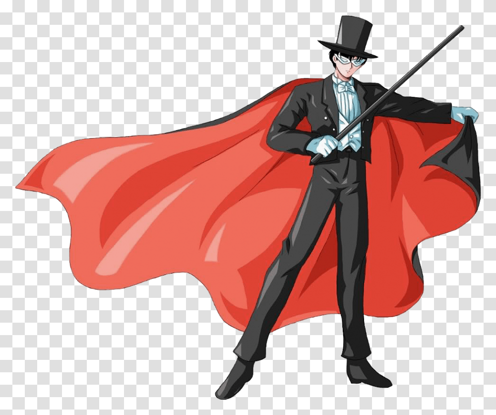Tuxedo Mask, Person, Human, Performer Transparent Png