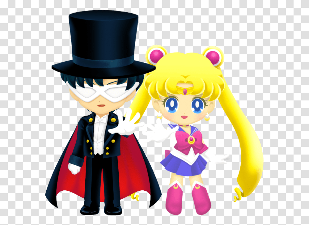 Tuxedo Mask Sailor Moon Drops, Person, Performer, People, Toy Transparent Png