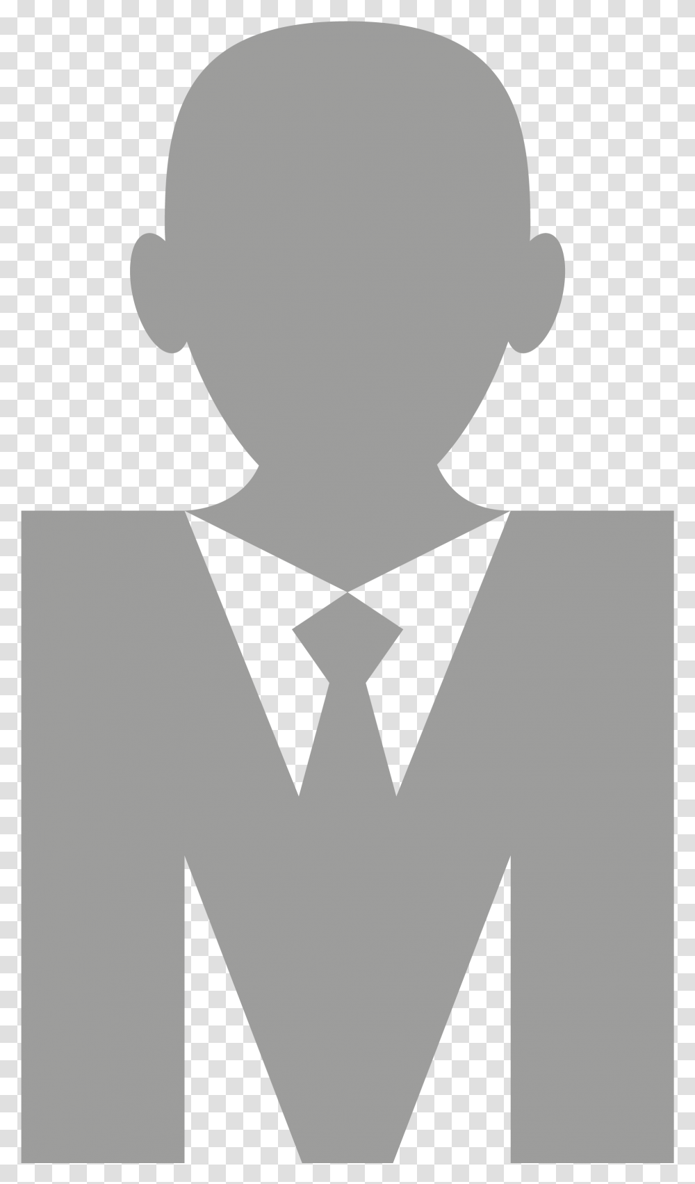 Tuxedo, Stencil, Face, Person, Silhouette Transparent Png