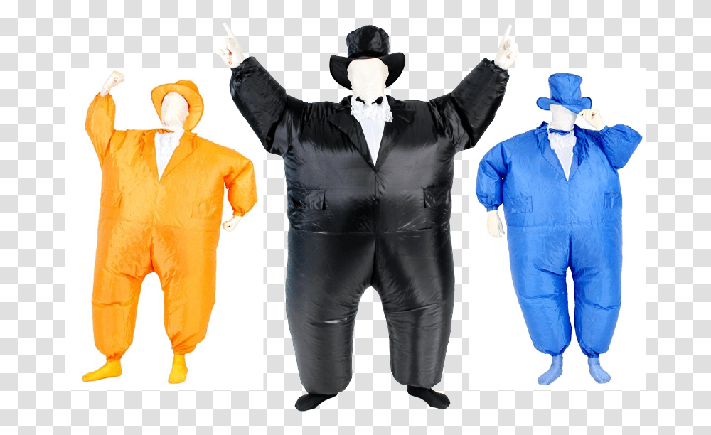 Tuxedo Tux Inflatable Chub Suit Costume Inflatable, Apparel, Person, Human Transparent Png