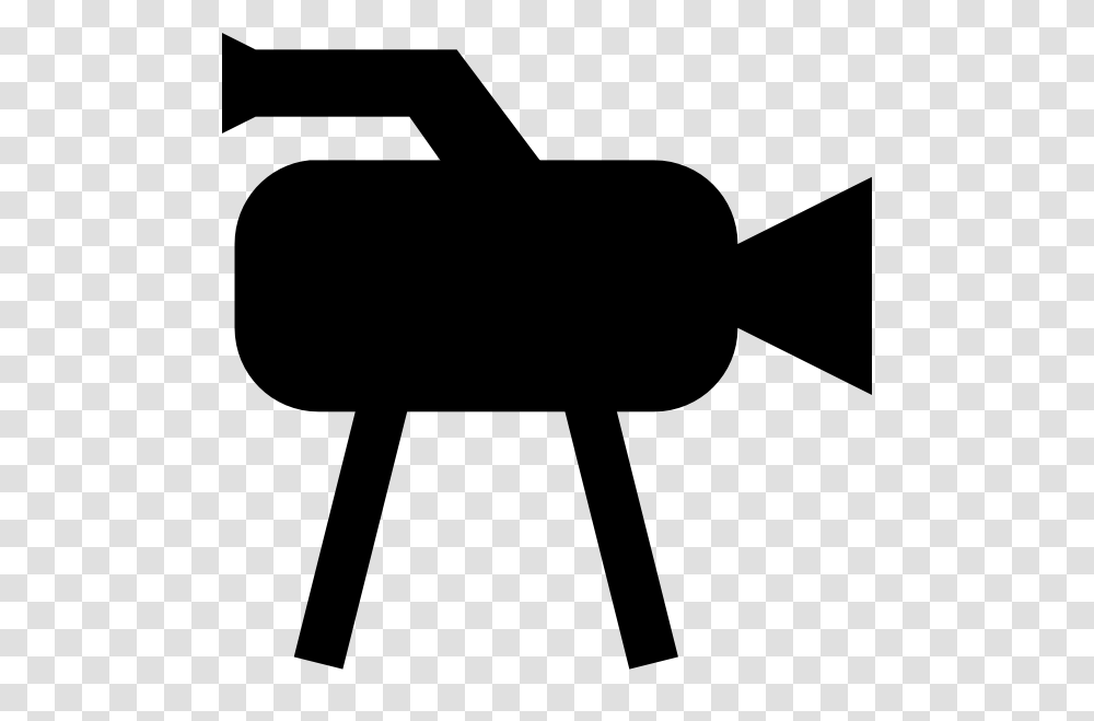 Tv Camera Icon Large Size, Silhouette, Blow Dryer, Appliance, Hair Drier Transparent Png