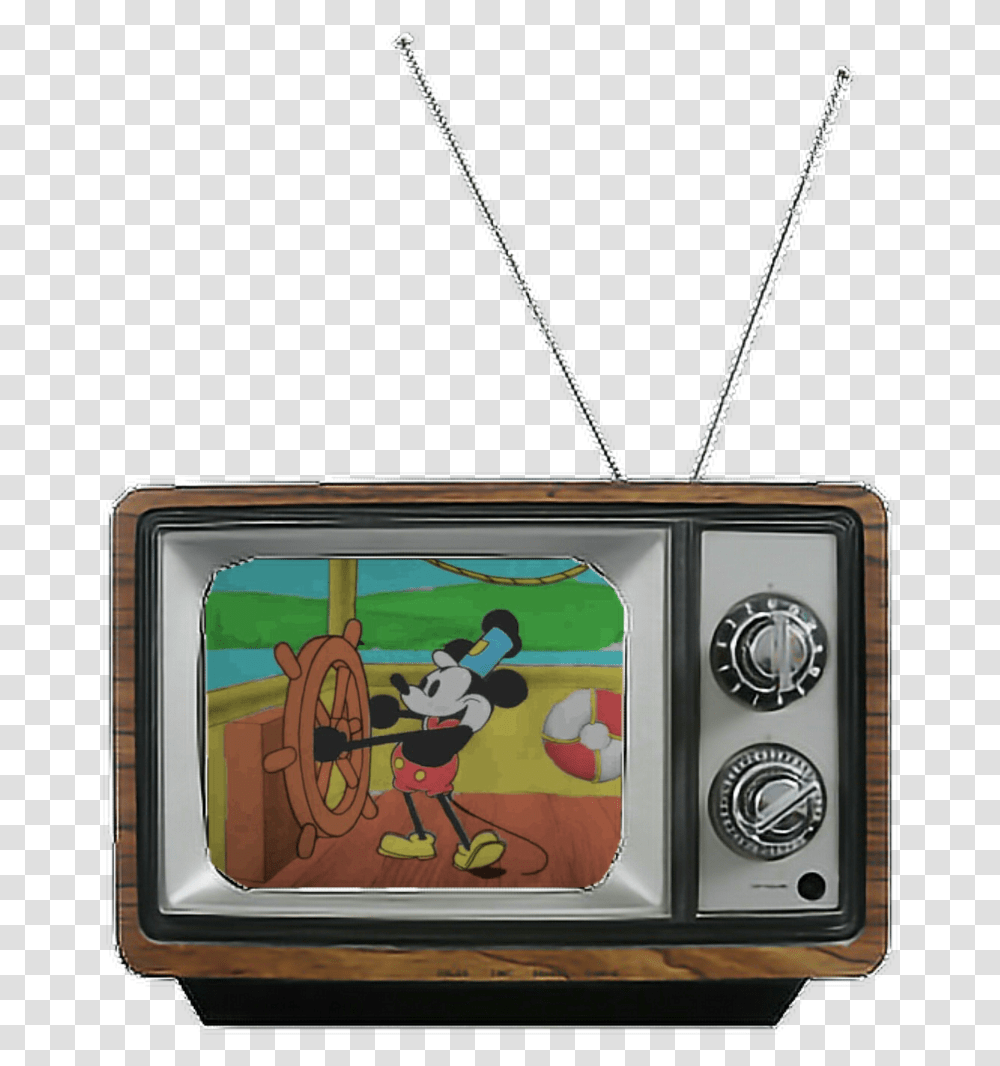 Tv In Olden Days, Monitor, Screen, Electronics, Display Transparent Png