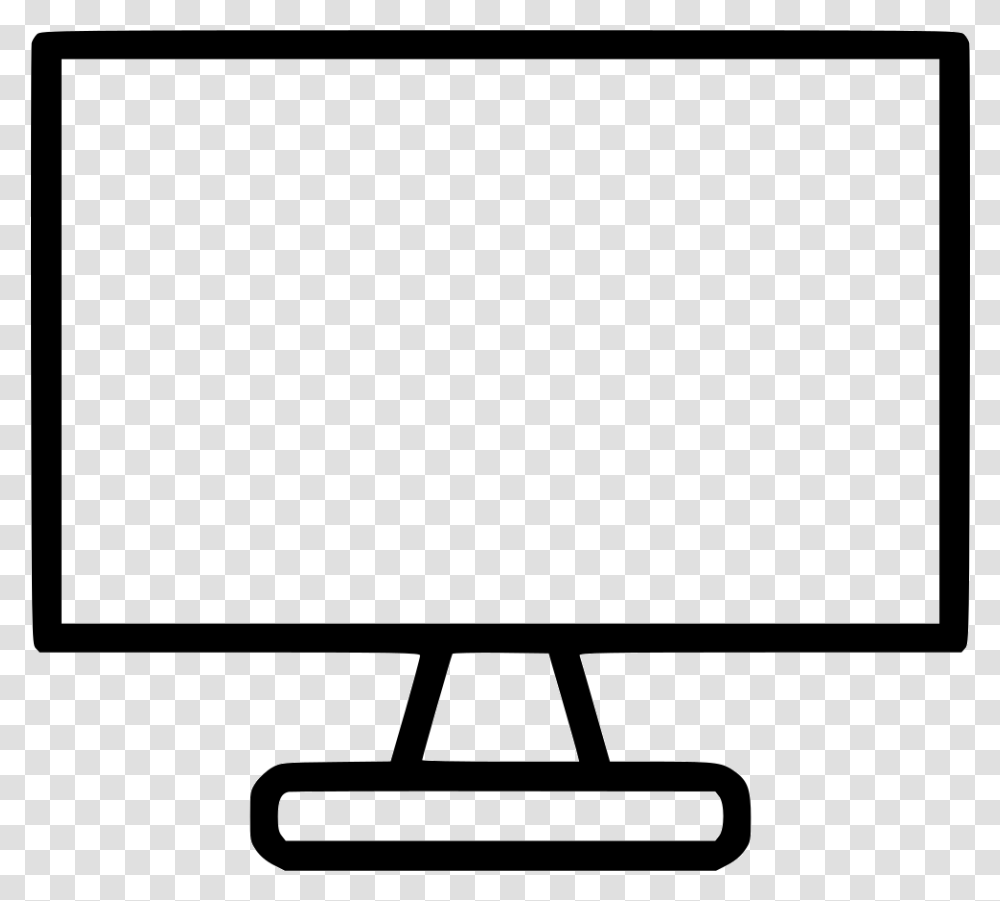 Tv Led Lcd Monitor Screen Icon Free Download, Electronics, LCD Screen, Display, Aircraft Transparent Png
