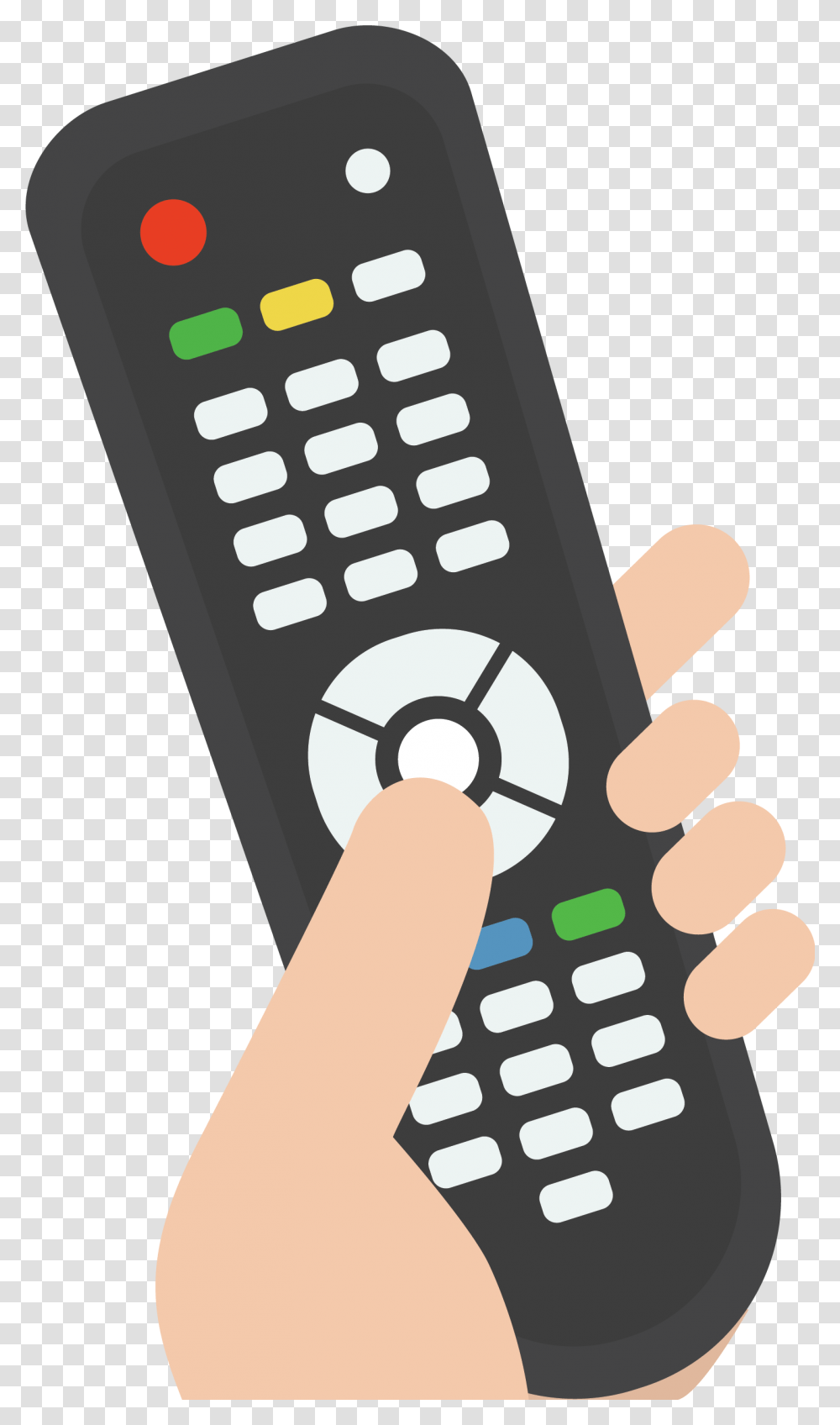 Tv Remote Hand Clipart Download Tv Remote Clipart, Electronics, Remote Control, Calculator Transparent Png