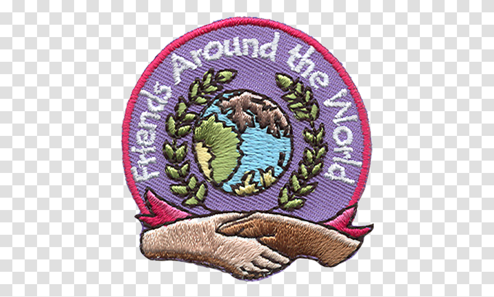 Tv Scouts Around The World Patch, Rug, Logo, Trademark Transparent Png