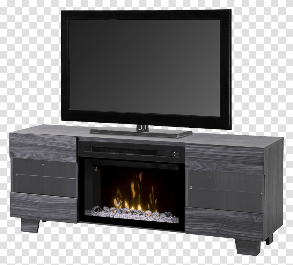 Tv Stand Fireplace, Monitor, Screen, Electronics, Display Transparent Png