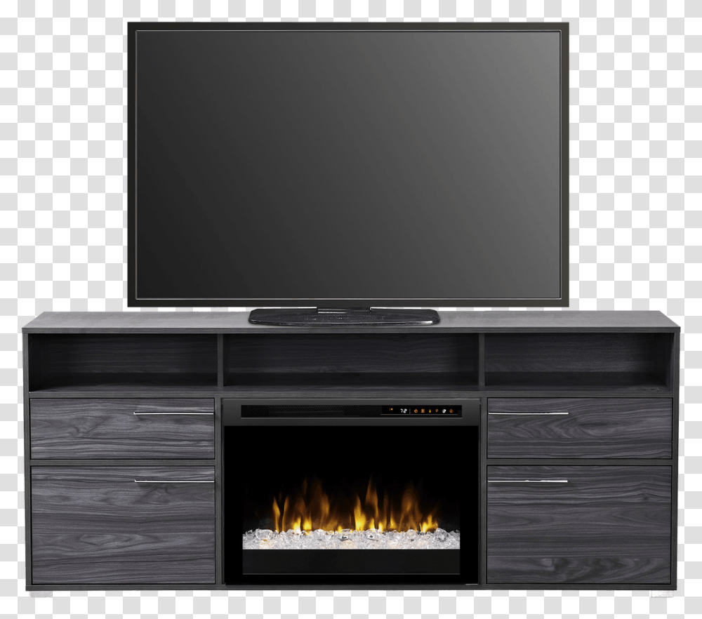 Tv Stand Fireplace, Monitor, Screen, Electronics, Display Transparent Png