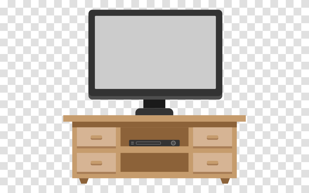 Tv Table Vector, Monitor, Screen, Electronics, Display Transparent Png