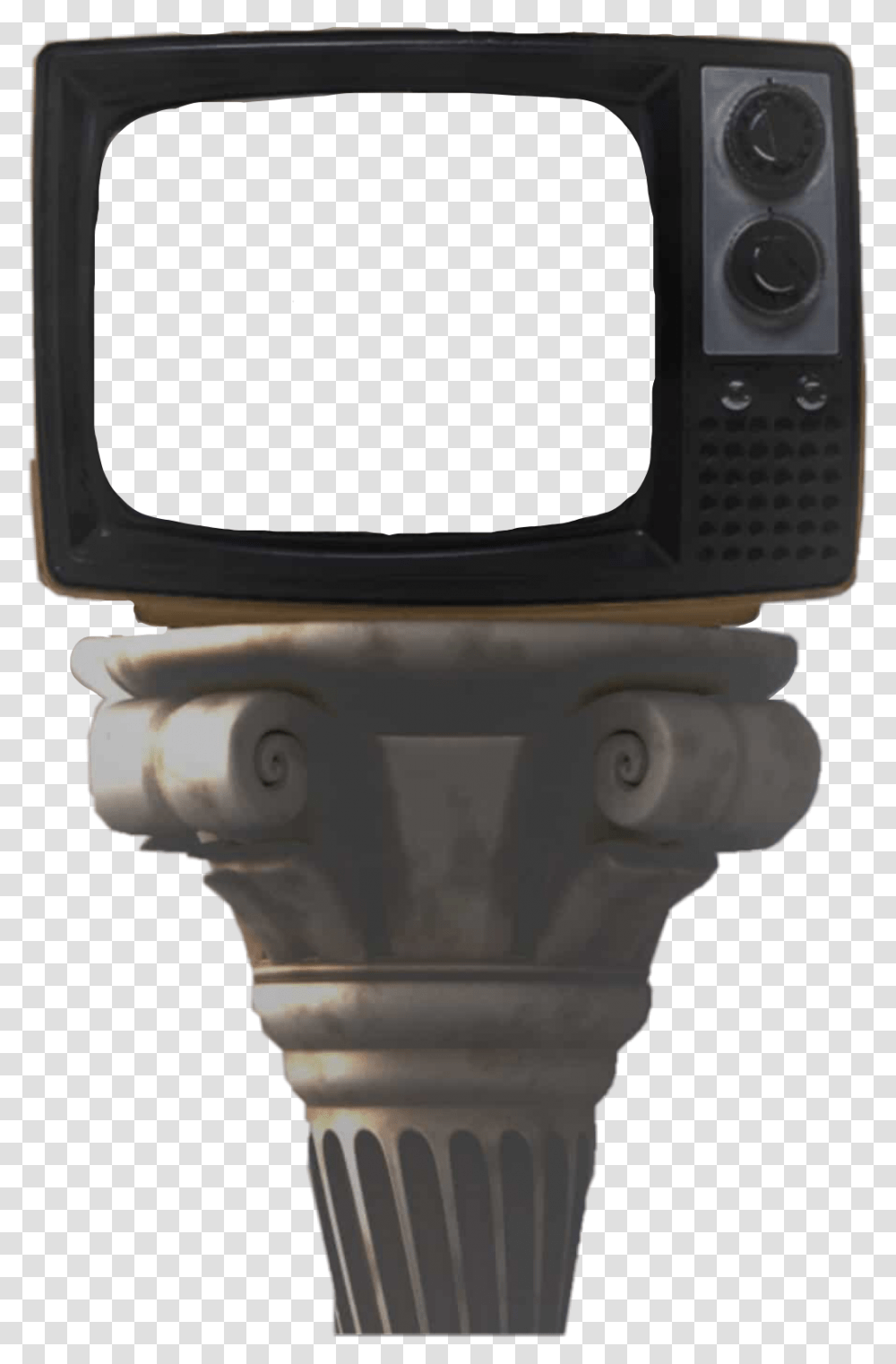 Tv Television Blanktv Blanktelevision Aesthetic Automotive Side View Mirror, Monitor, Screen, Electronics, Display Transparent Png