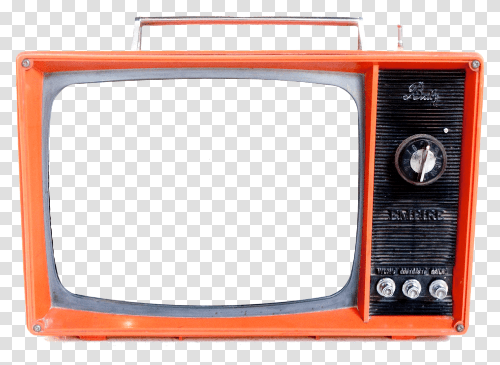 Tv Vintage Retro Tv, Monitor, Screen, Electronics, Display Transparent Png