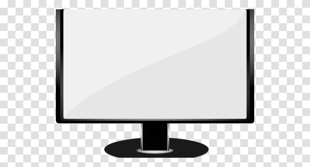 Tv White Screen, Monitor, Electronics, Display, LCD Screen Transparent Png