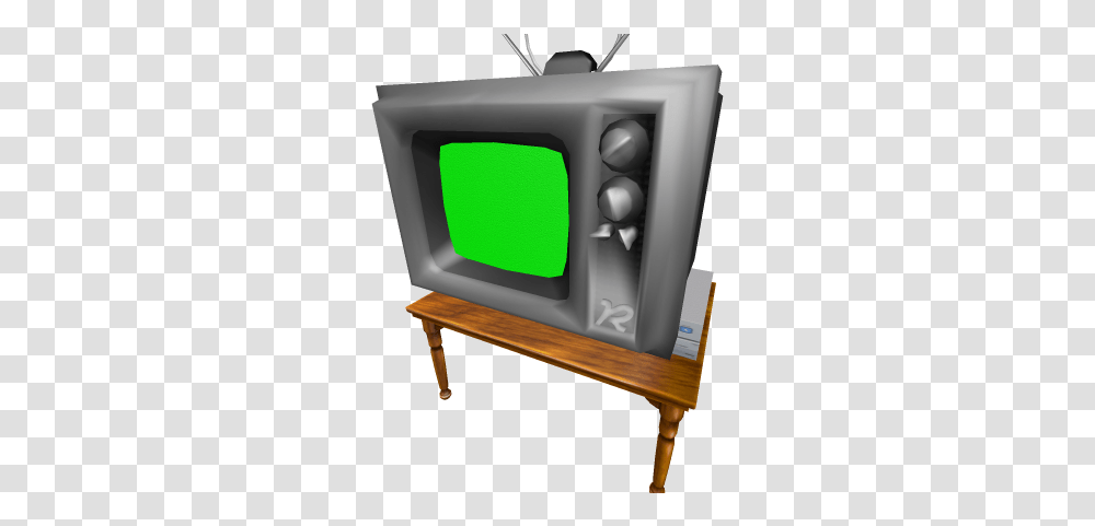 Tv With S Vhs Vcr Roblox Television Set, Monitor, Screen, Electronics, Display Transparent Png