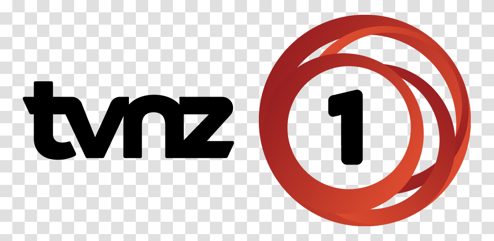 Tvnz 1 Black Horizontal Tvnz, Number, Logo Transparent Png