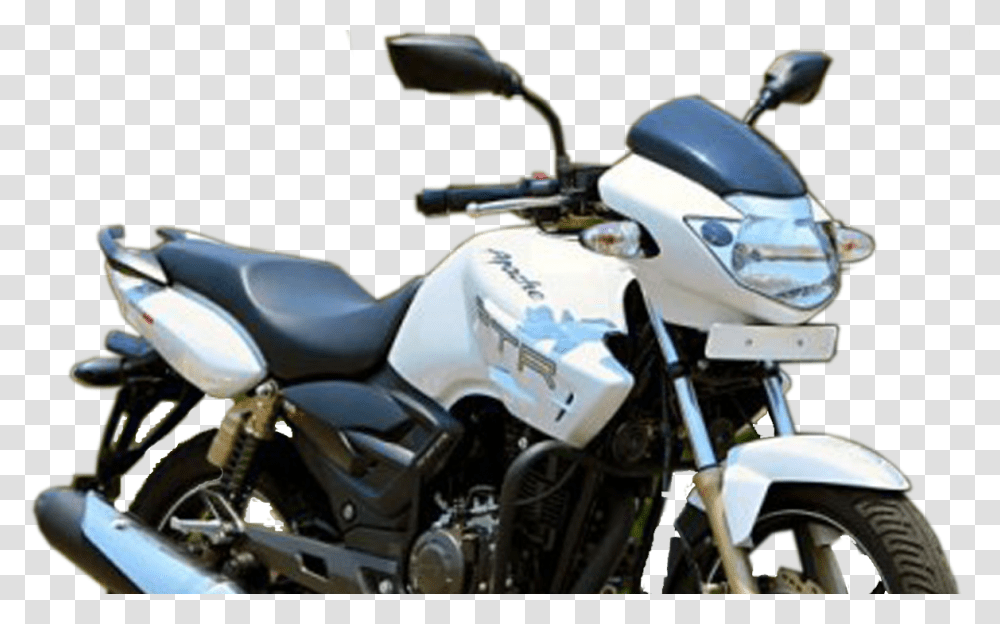 Tvs Apache Rtr, Motorcycle, Vehicle, Transportation, Moped Transparent Png