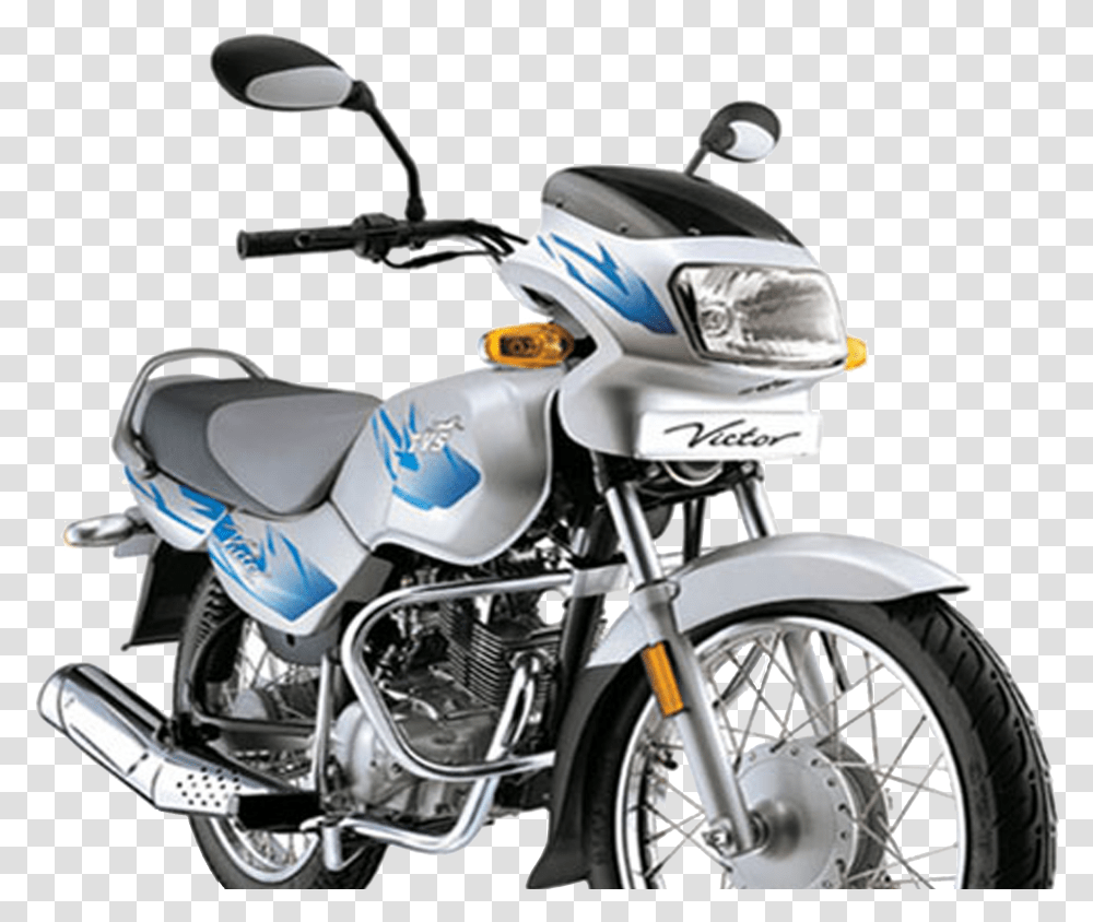 Tvs Victor Glx Bike, Motorcycle, Vehicle, Transportation, Wheel Transparent Png