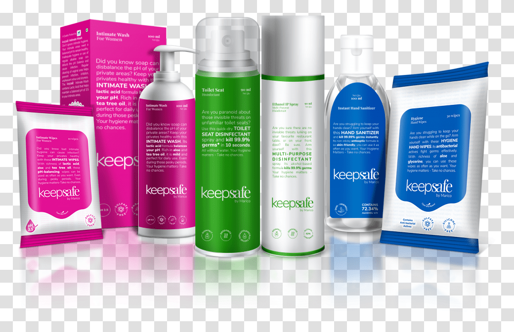 Tvw News Marico Launches Keepsafe A Range Of Personal Welspun Health And Hygiene Products Transparent Png