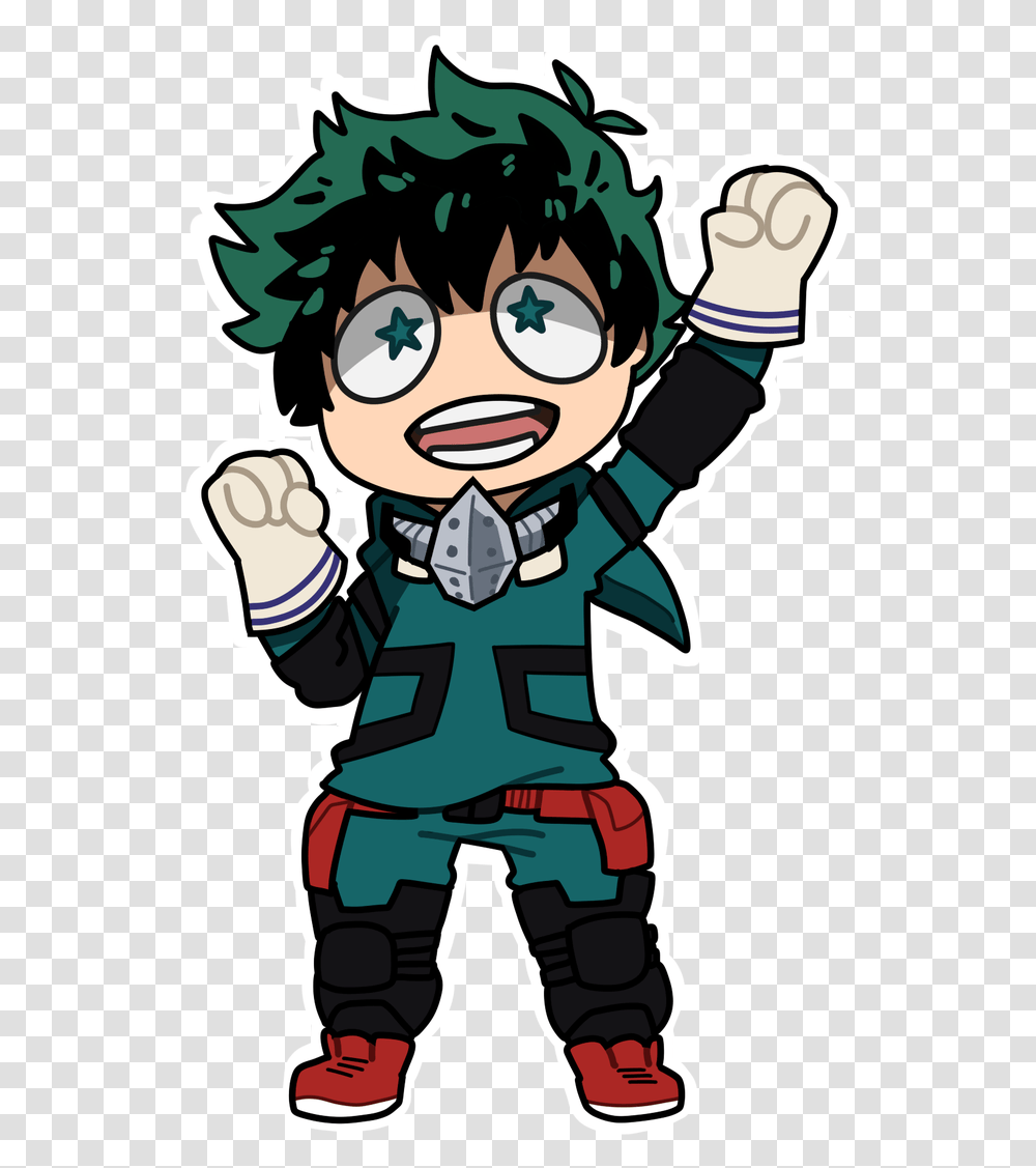 Tweet Another One This Is The 2nd To Last Izuku Midoriya Chibi, Hand, Performer, Elf, Chef Transparent Png