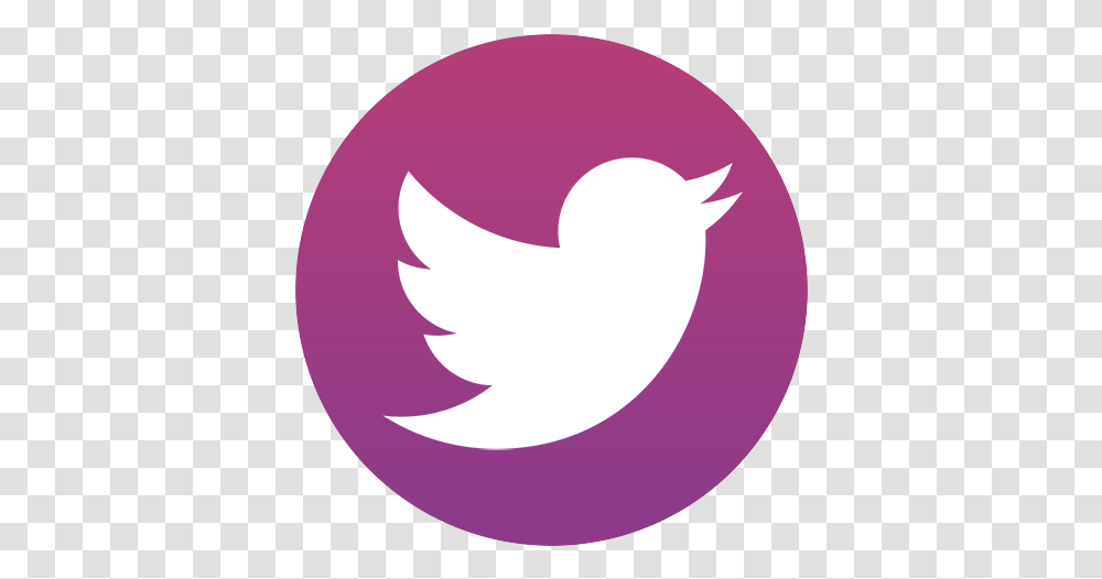 Tweeter Small Twitter Email Signature Icon, Purple, Text, Symbol, Logo Transparent Png