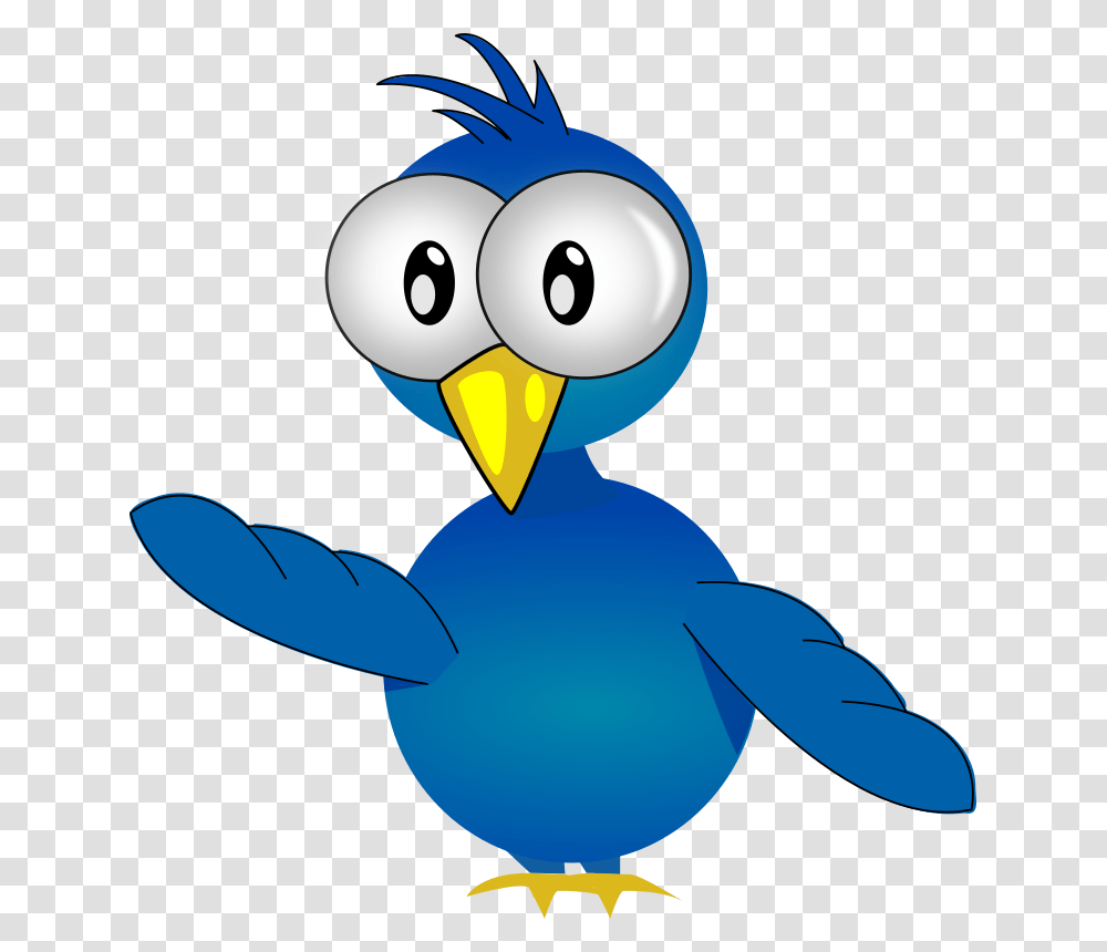 Tweety Bird Big Eyed Cartoon Bird, Animal, Dodo, Beak Transparent Png