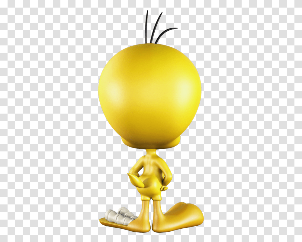 Tweety Bird From Behind, Lamp, Plant, Sphere, Food Transparent Png