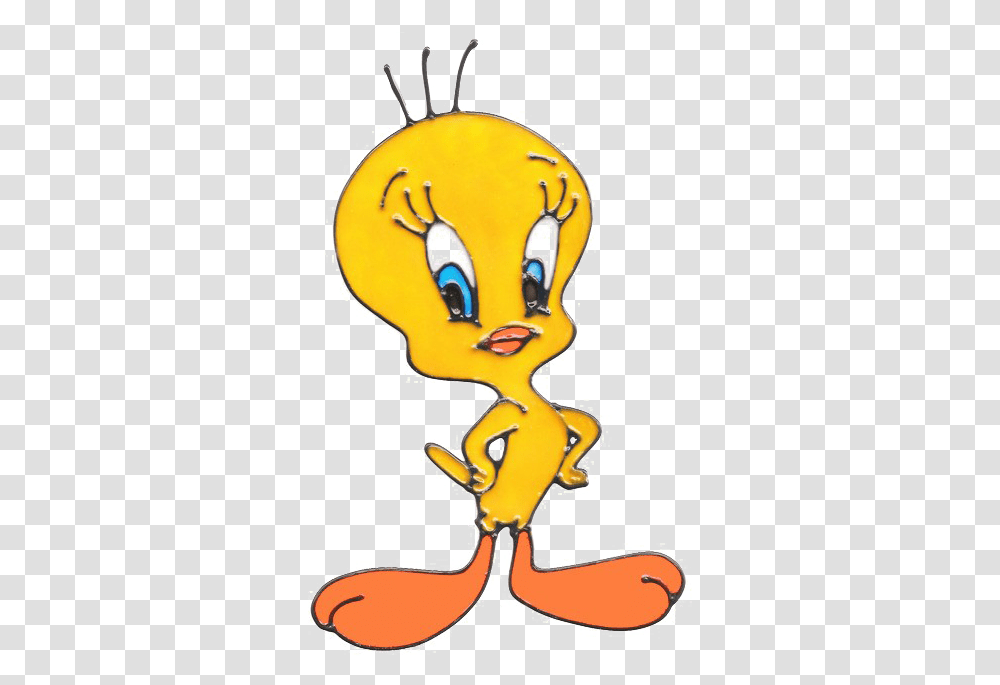 Tweety Bird High Quality Image Arts Tweety, Label, Text, Advertisement, Poster Transparent Png
