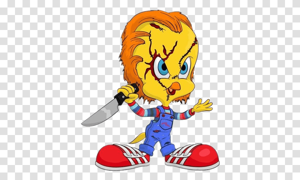 Tweety Chucky Horror, Weapon, Weaponry Transparent Png