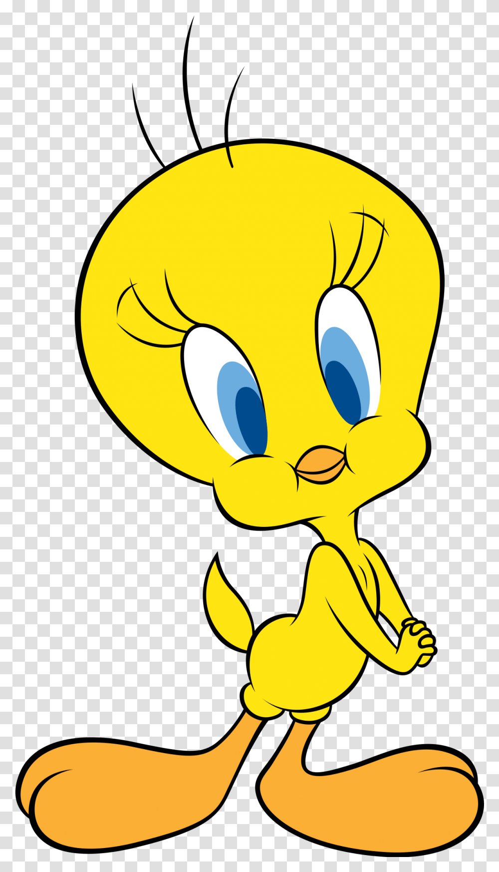Tweety Wikipedia Looney Tunes Cartoon Characters, Graphics, Light, Animal Transparent Png