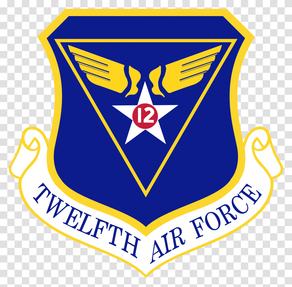 Twelfth Air Force, Logo, Trademark, Emblem Transparent Png