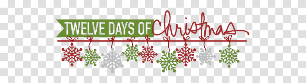 Twelve Days Of Christmas - The Crafty Audiophile 12 Days Of Christmas Background, Text, Alphabet, Pattern, Art Transparent Png