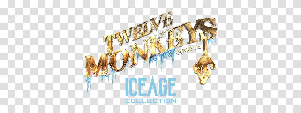 Twelve Monkeys 12 Monkeys Ice Age Logo, Word, Text, Alphabet, Leisure Activities Transparent Png