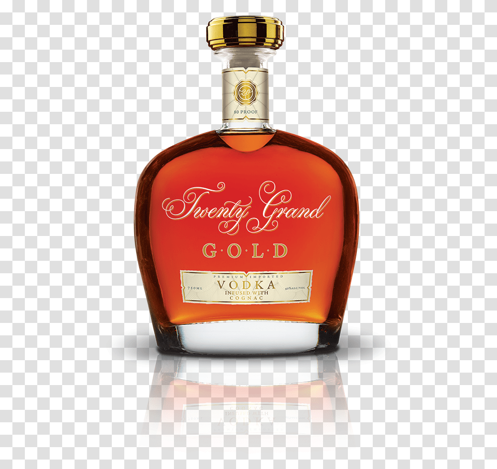 Twenty Grand Gold Vodka Cognac Twenty Grand Maraschino Cherry Vodka, Liquor, Alcohol, Beverage, Drink Transparent Png