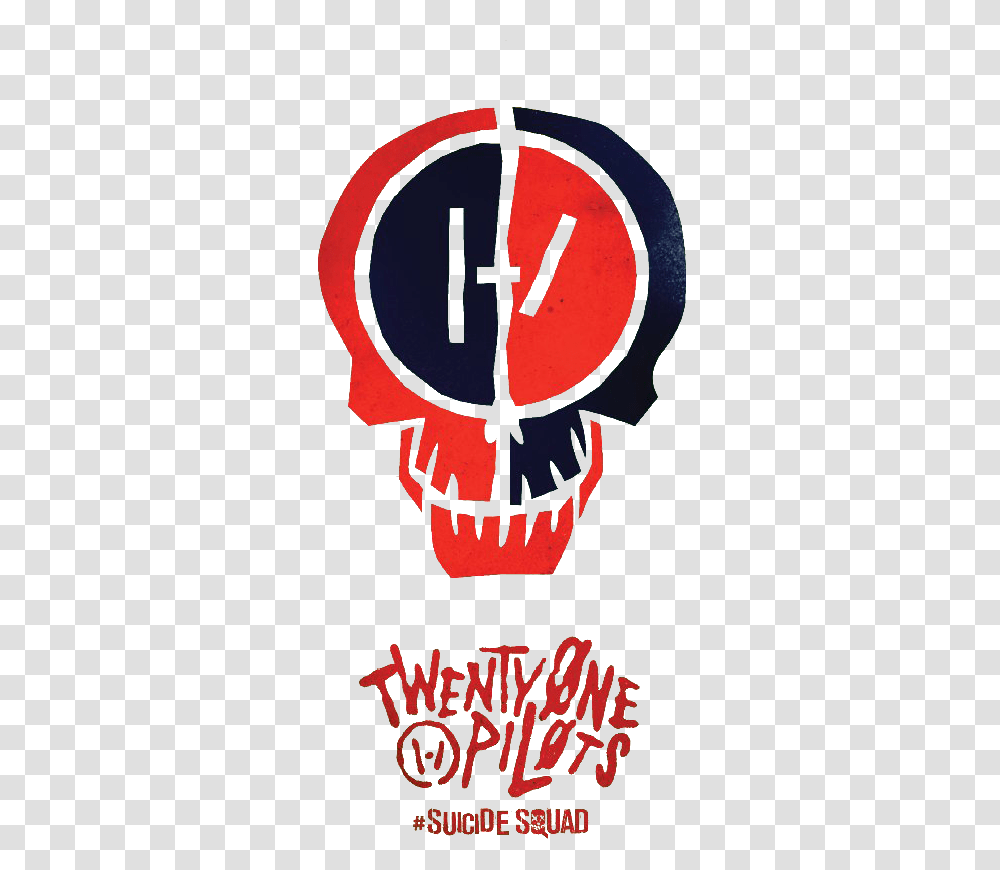 Twenty One Pilots Suicide Squad Twenty One Pilots, Poster, Advertisement, Logo Transparent Png
