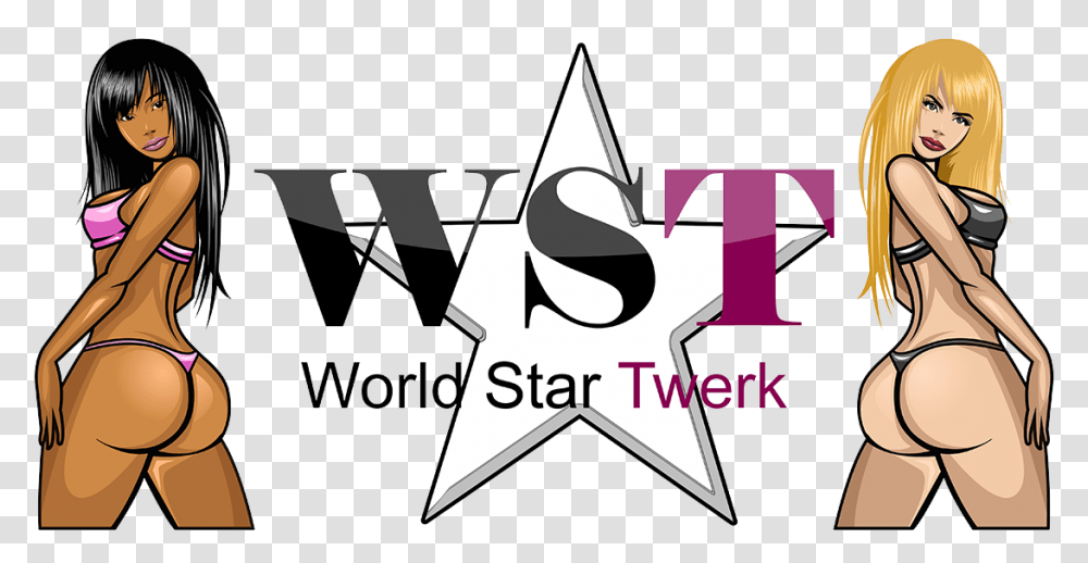 Twerking Big Booty Animation, Label, Person Transparent Png