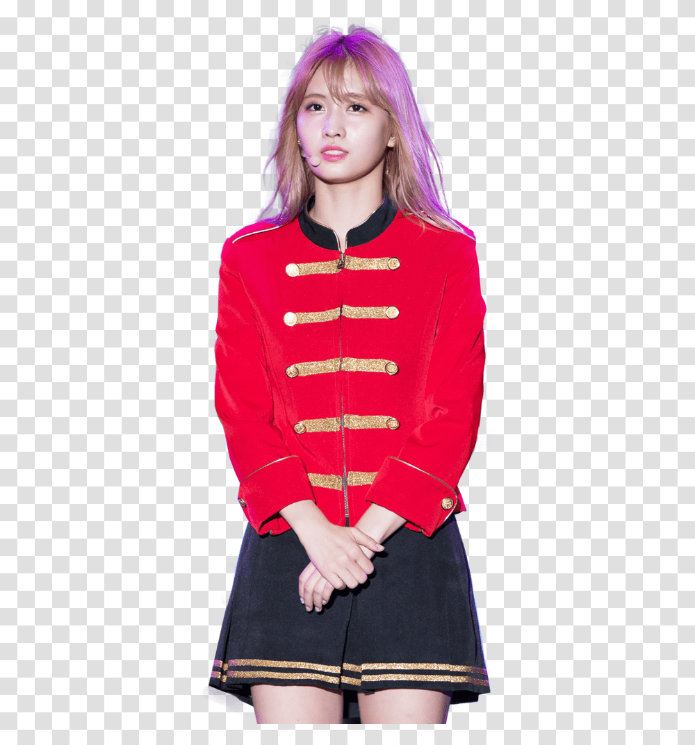Twice Momo 4 Image Momo, Sleeve, Long Sleeve, Person Transparent Png
