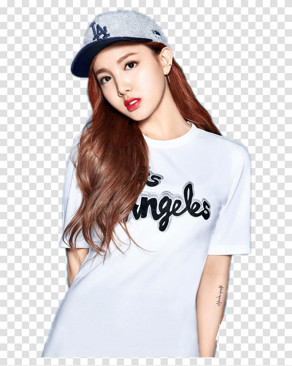 Twice Nayeon Twice Nayeon Person Female Face Transparent Png Pngset Com