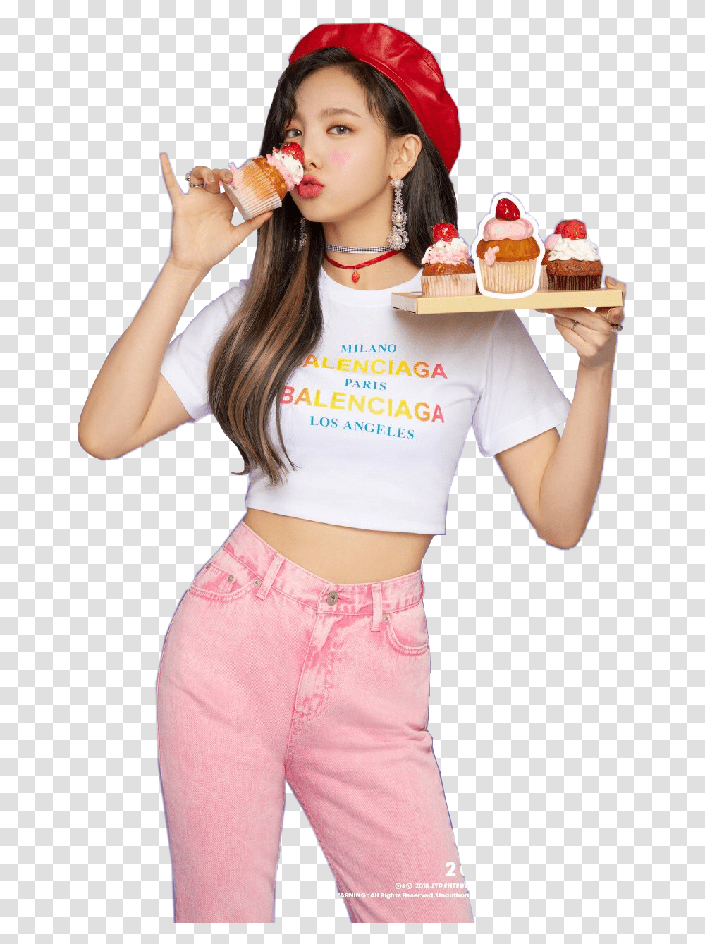 Twice Nayeon What Is Love Freetoedit Twice Nayeon What Is Love, Person, Female, Sweets Transparent Png