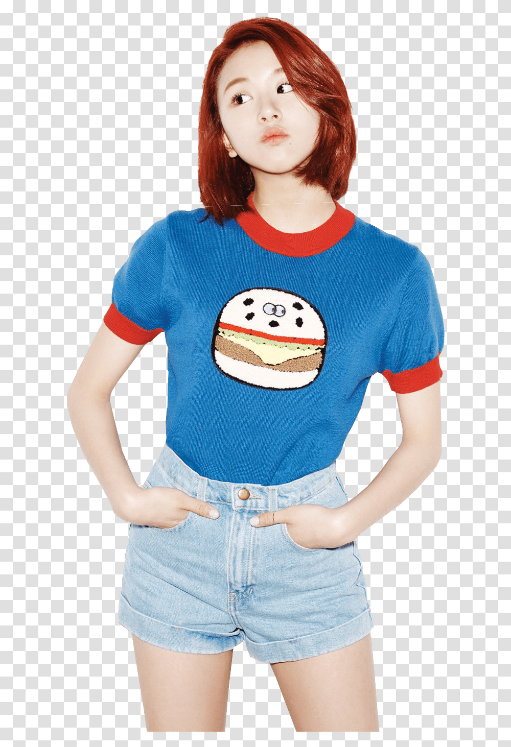 Twice Oh Boy Chaeyoung, Apparel, Sleeve, Person Transparent Png