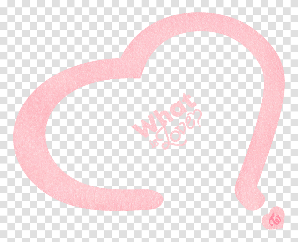 Twice What Is Love Logo Ver, Heart, Rug Transparent Png