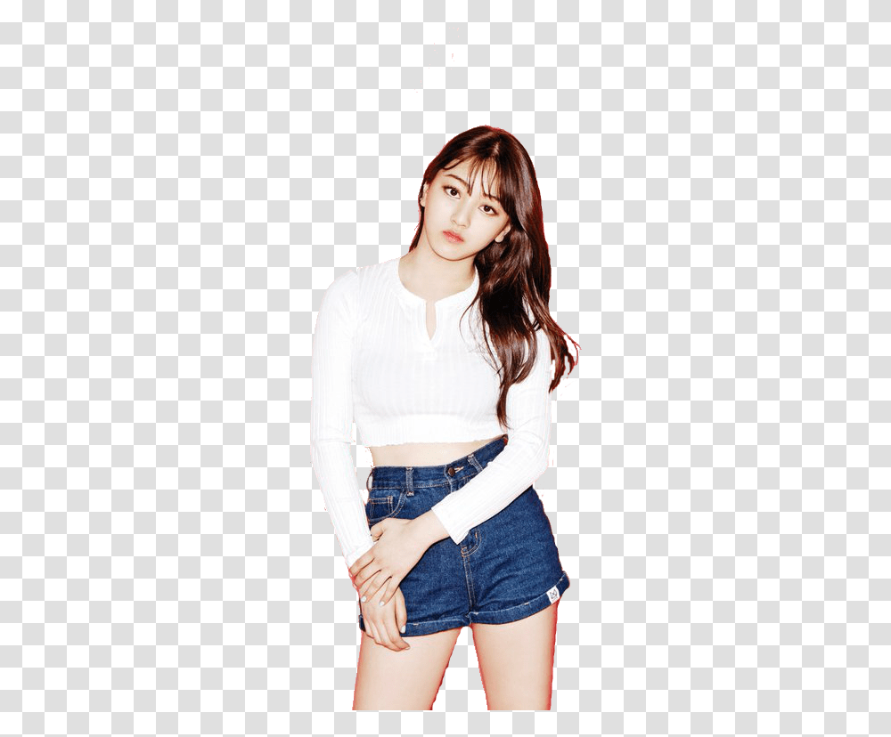 Twice X Oh Boy Jihyo, Person, Face, Female Transparent Png