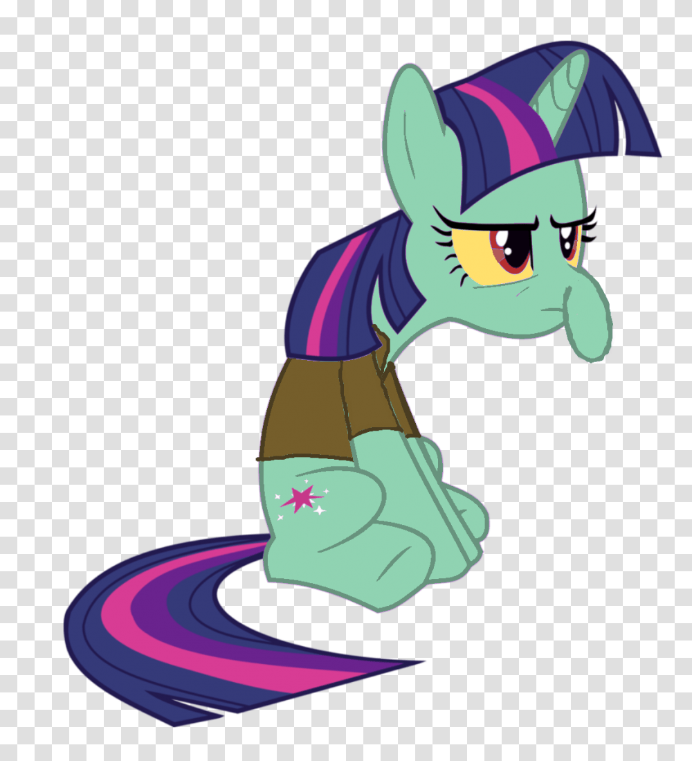 Twilight As Squidward My Little Pony Friendship Is Magic Know, Apparel, Hat Transparent Png