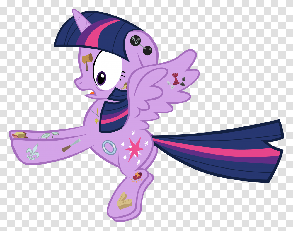 Twilight Cutie Pox Little Pony Friendship Is Magic, Purple, Toy Transparent Png