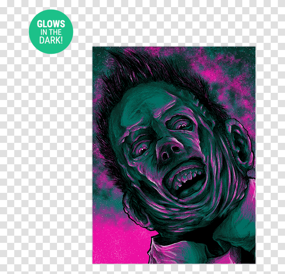 Twilight Leatherface Screen Print Modern Art, Person, Human, Painting Transparent Png